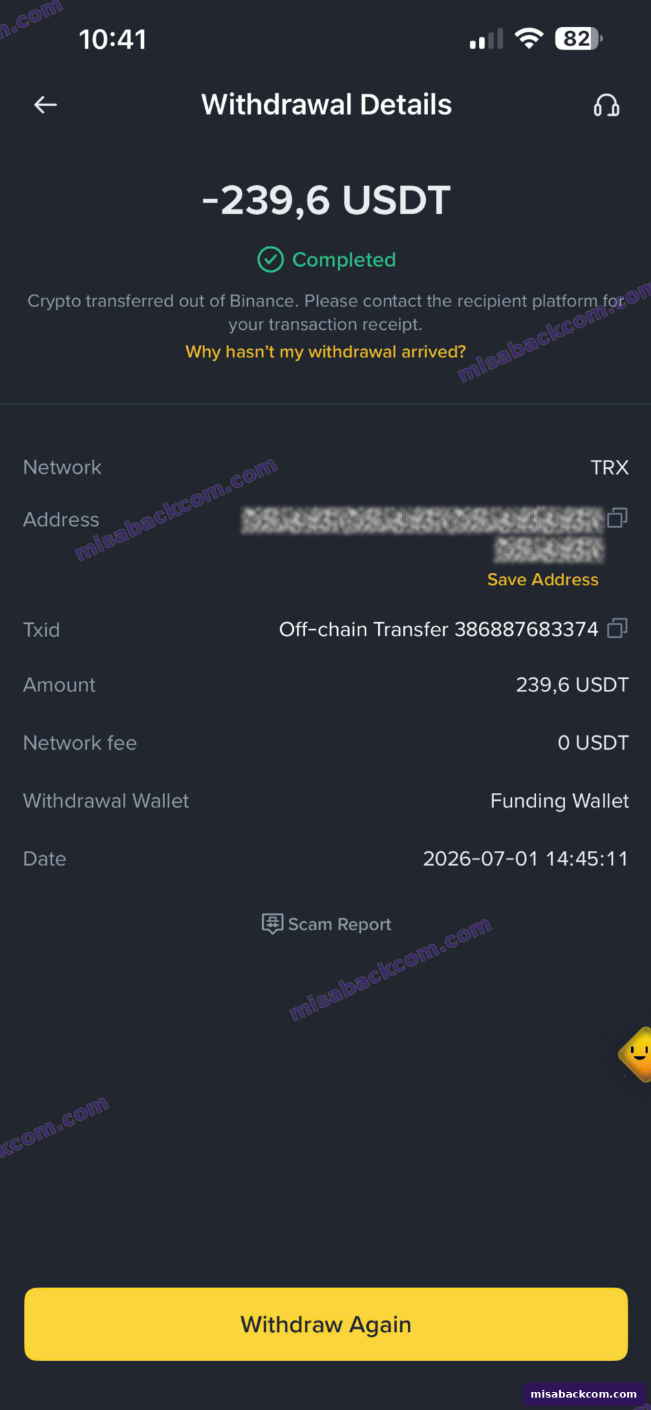 Biên nhận chuyển USDT liên quan IC Markets, ảnh 9