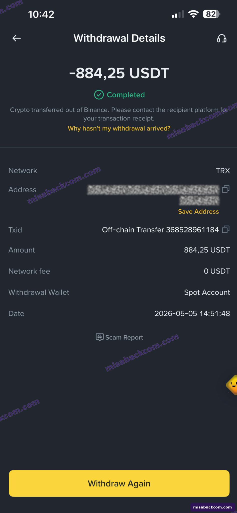Biên nhận chuyển USDT liên quan IC Markets, ảnh 11